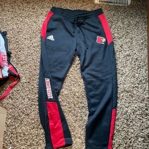 Team issued Louisville adidas pants